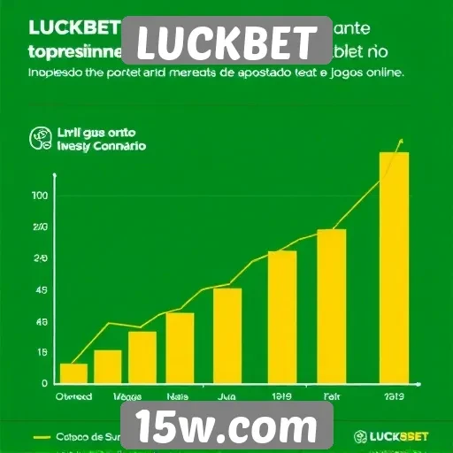 Estatísticas sobre o crescimento do LUCKBET no mercado